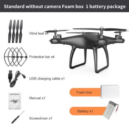 Cross-Border Drone Remote Control HD 4k Dual Lens Camera Long Endurance Helicopter Model Fixed Altitude
