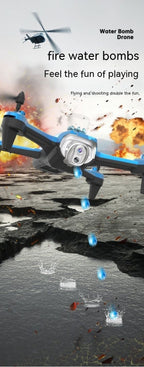 Can Launch Water Bomb Unmanned Aerial Vehicle Professional Aerial Photography HD Children's Aircraft Remote Control Aircraft
