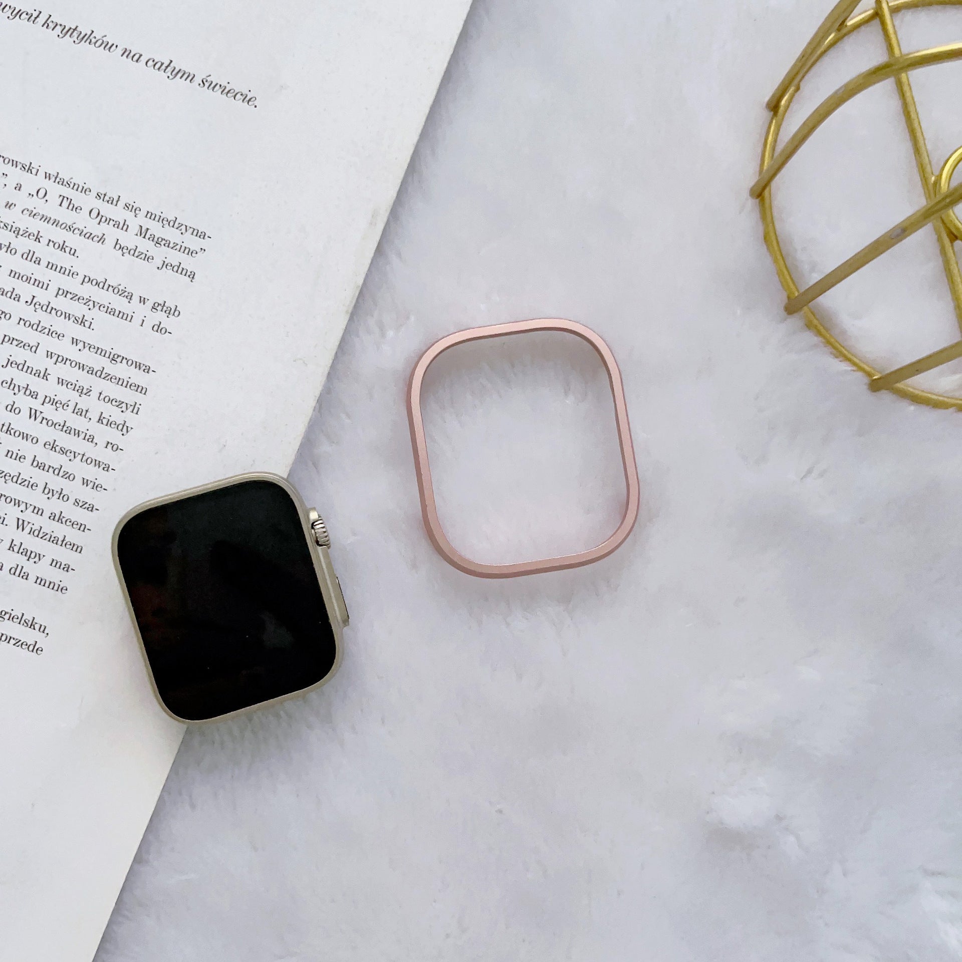 Simple And Lightweight Anti-fall Watch Metal Case