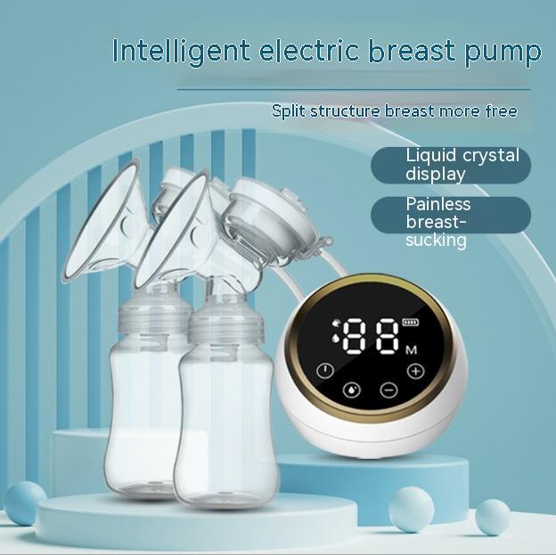 Milker Bilateral Electric Milker Maternal Intelligent Milking Machine Automute Milking Machine