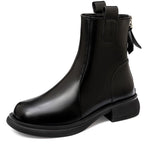 Soft Bottom British Style Vintage Martin Boots Women