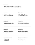 F10 Folding GPS Aerial Photography Dual Intelligent Positioning Return Four-axis