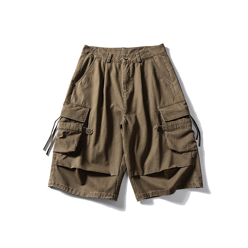 Solid Color Casual Pants Maillard Outdoor Shorts