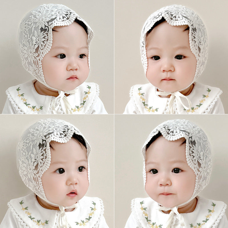 Newborn Court Lace Princess Hat Baby Hat