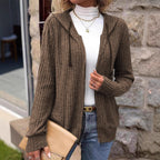 Striped Casual Sweatshirt Loose Sweater