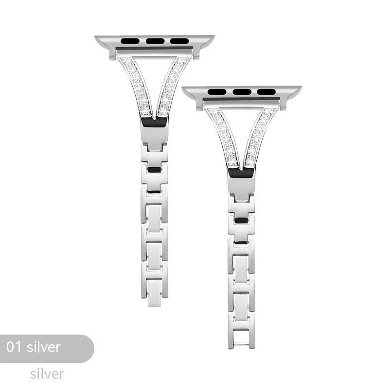 Metal Diamond Stainless Steel Strap