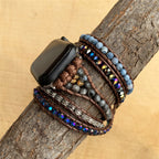 Agate Woven Bohemian Watch Band